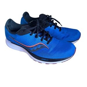 Size 11 - Saucony Guide 14 - Men's Blue and Black Athletic Shoes